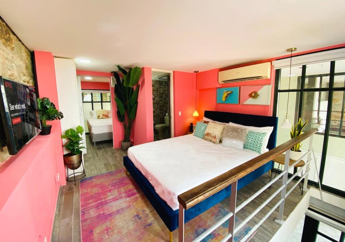 Amazinn Places Casco Viejo Pink Desing And Pool IX Panamá Esterno foto